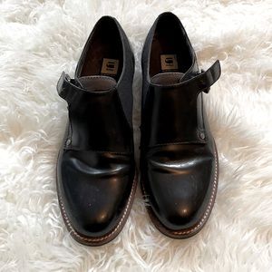 G Star Raw leather loafers sz 7